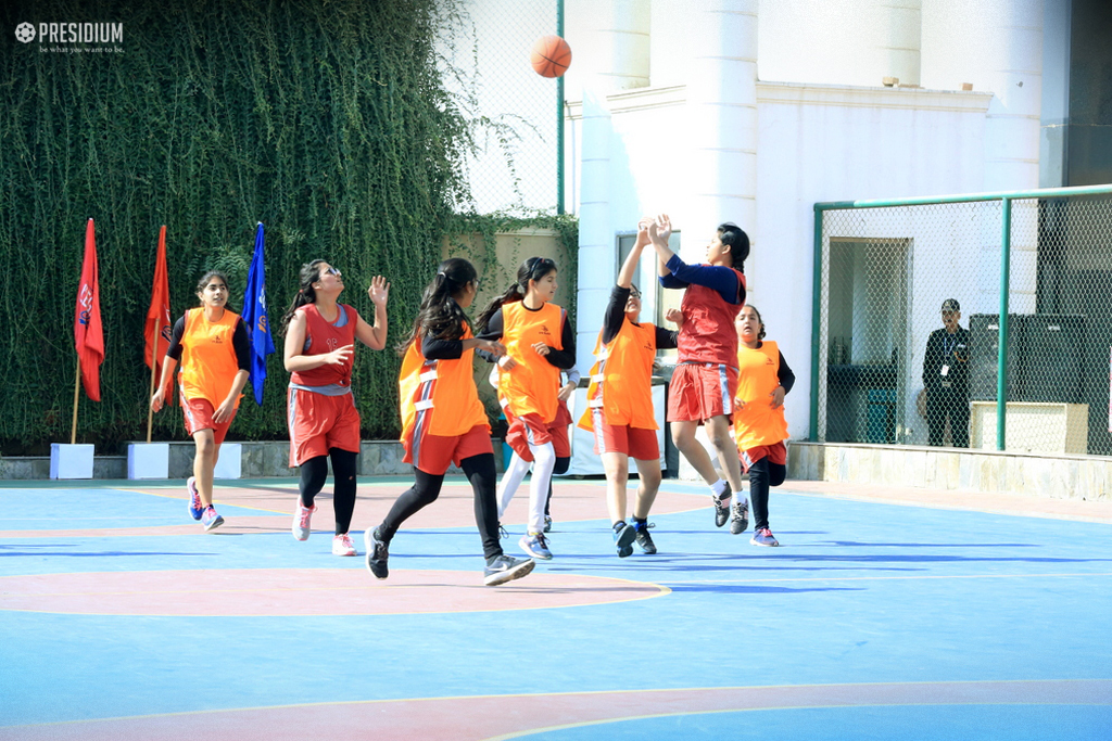 Presidium Gurgaon-57, OUR PRESIDIANS WIN THE INTER-PRESIDIUM BASKETBALL CHAMPIONSHIP